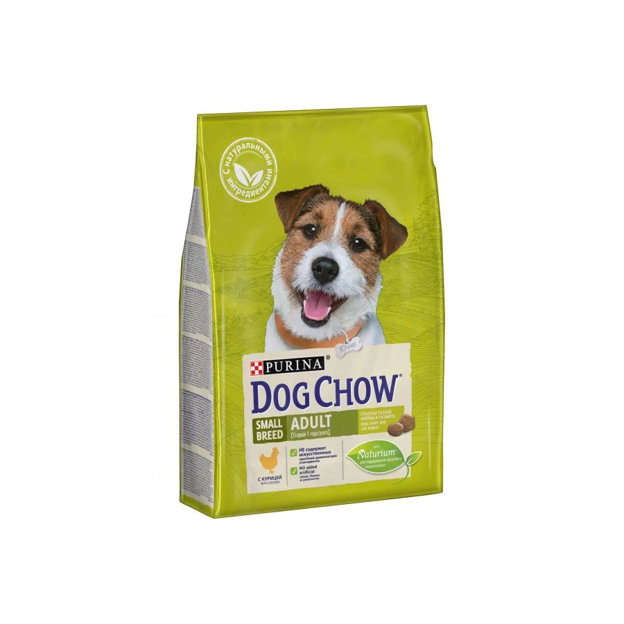 Сухой корм для собак мелких пород Dog Chow Adult курица 2,5 кг