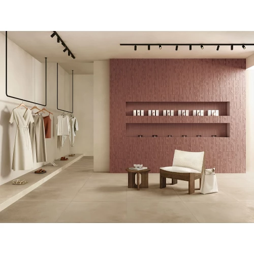 Керамогранит Settecento Koine Gesso матовый бежевый 118610 90х45 см