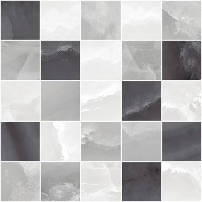 Декор Laparet Prime мозаичный серый микс MM34040 25х25