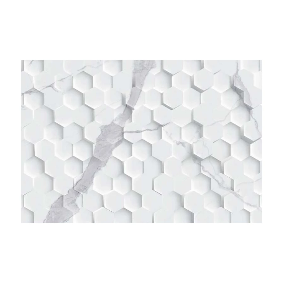 Настенная плитка Eurotile Statuario 9 SR 0205 Pixel 9 SR 0205 40х27 см