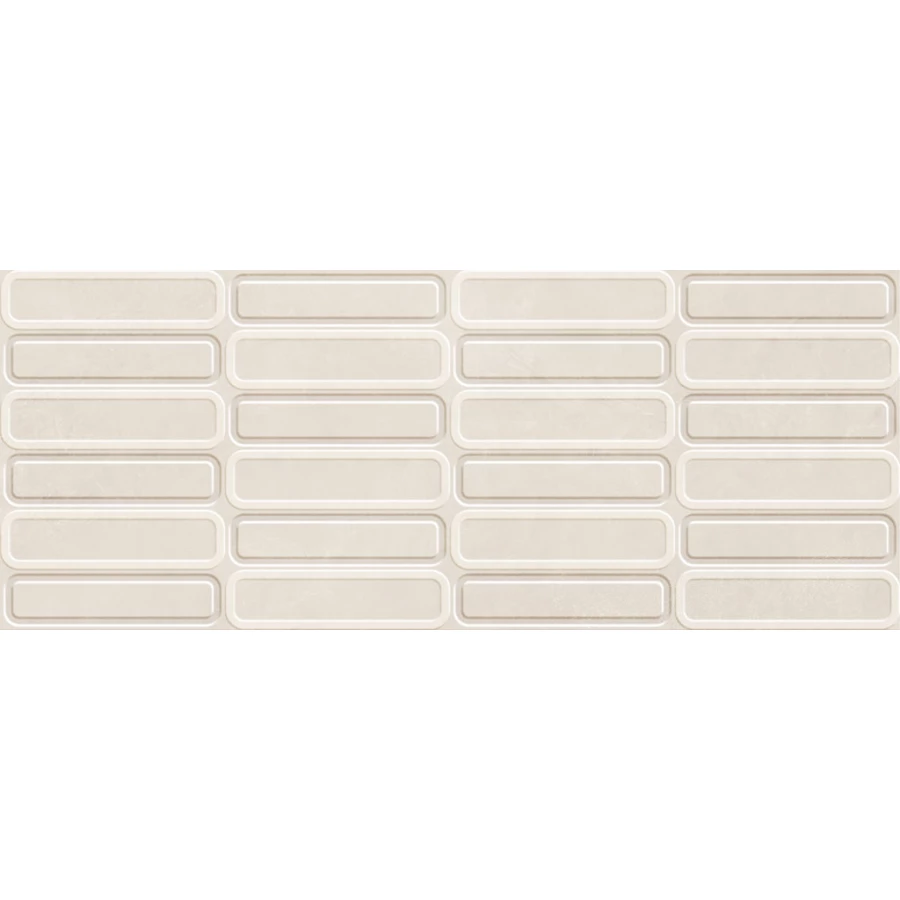 Плитка настенная Cifre Alure Oval Ivory 75х30х0,8 см