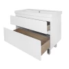 Комплект Тумба Azario Мила 90 Н напольная с раковиной Monte 900 белый CS00089953 91х47х86 см