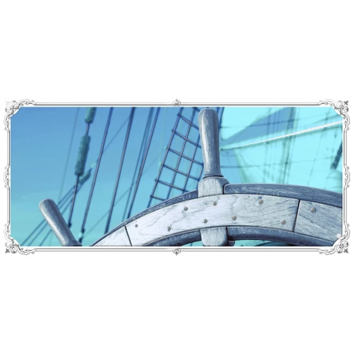 Декор Cersanit Fordewind Штурвал 20х44 см