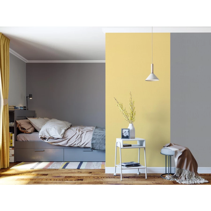 Обои флизелиновые Palitra Life Multicolor Polynesia жёлтые PL71947-33 1,06х10,05 м