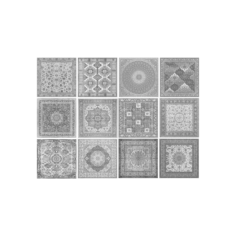 Керамогранит Aparici Kilim Black Natural 59,55х59,55 см