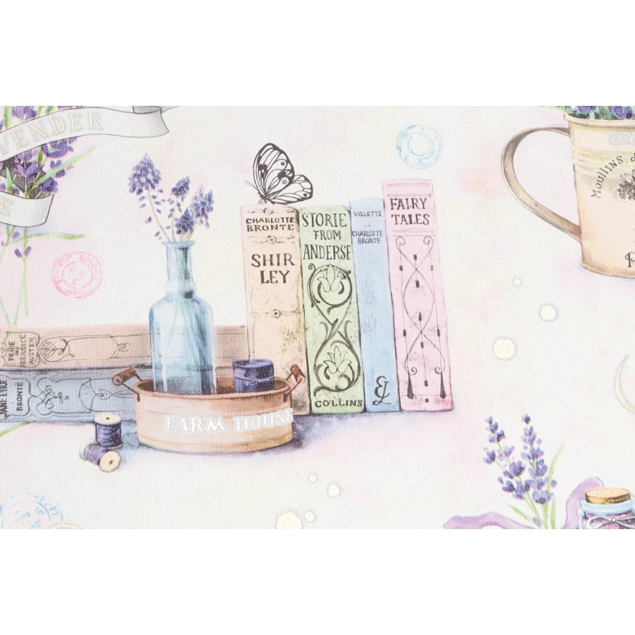 Обои флизелиновые Palitra Home HomeColor Lavande розовые HC71985-56 1,06х10,05 м