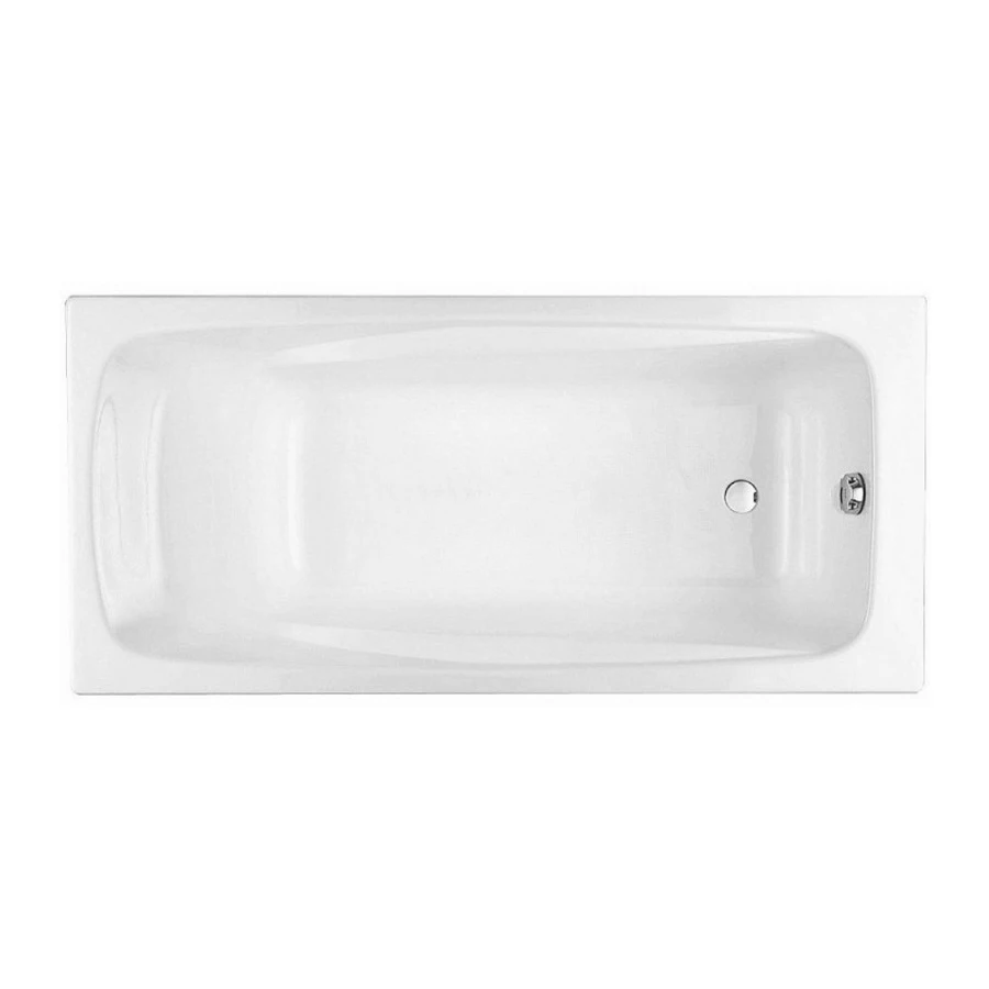 Ванна чугунная Jacob Delafon Repos без антискользящего покрытия без отверстий для ручек E2918-S-00 170х80 см