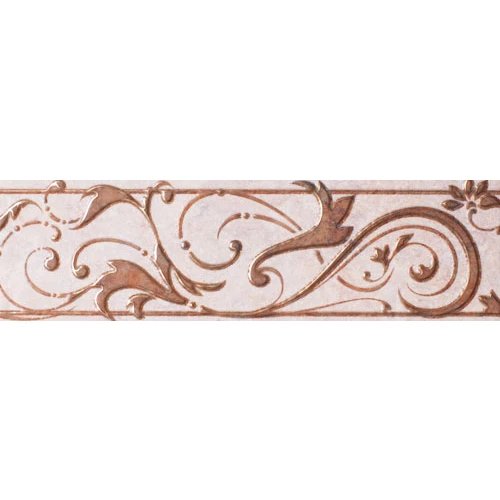 Плитка настенная Unitile Palermo 02 Бордюр матовый бежевый 010212001720 25х7,5 см