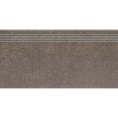 Ступень из керамогранита Kerama Marazzi Королевская дорога матовая коричневая SG614920R/GR 60х30 см