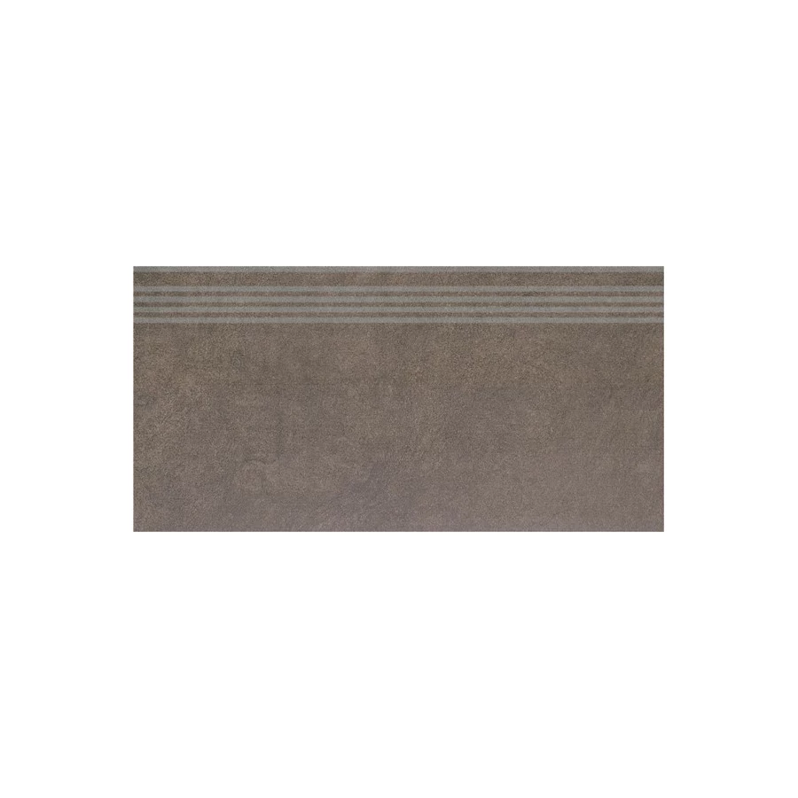 Ступень из керамогранита Kerama Marazzi Королевская дорога матовая коричневая SG614920R/GR 60х30 см