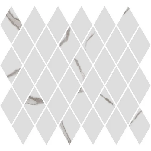Декор Kerama Marazzi Монте Тиберио мозаичный глянцевый белый T054/48022 37,5x35 см