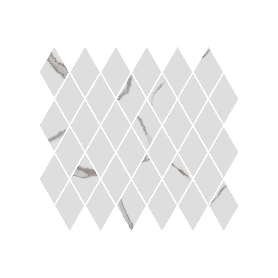 Декор Kerama Marazzi Монте Тиберио мозаичный глянцевый белый T054/48022 37,5x35 см