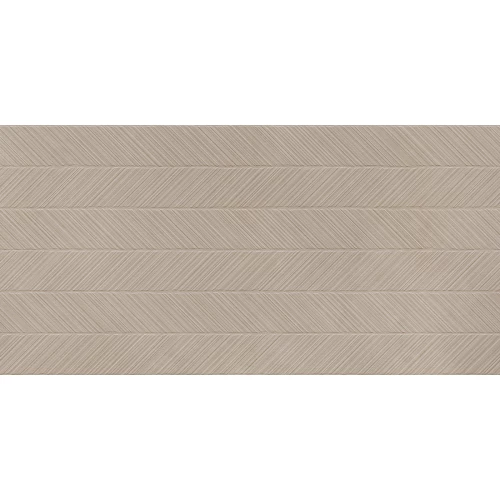 Керамогранит LCM Невел Зип серо-коричневый / Nevel Taupe Zip матовый карвинг 60120NEV12M 120х60 см