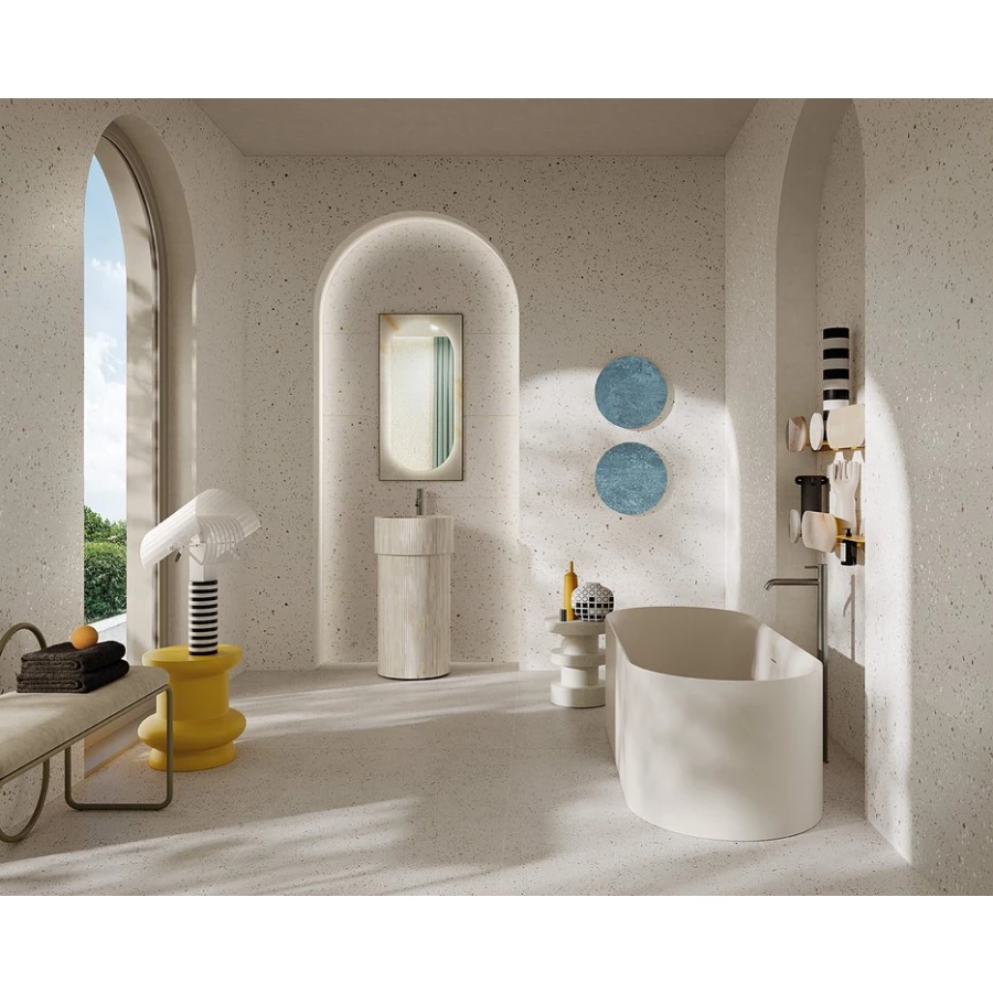 Плитка настенная Fap Ceramiche True Color Drop White RT матовая белая fTFB 120x50 см