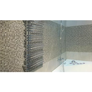 Мозаика из стекла и натурального камня Caramelle Mosaic Sitka серый 30,5x30,5 см