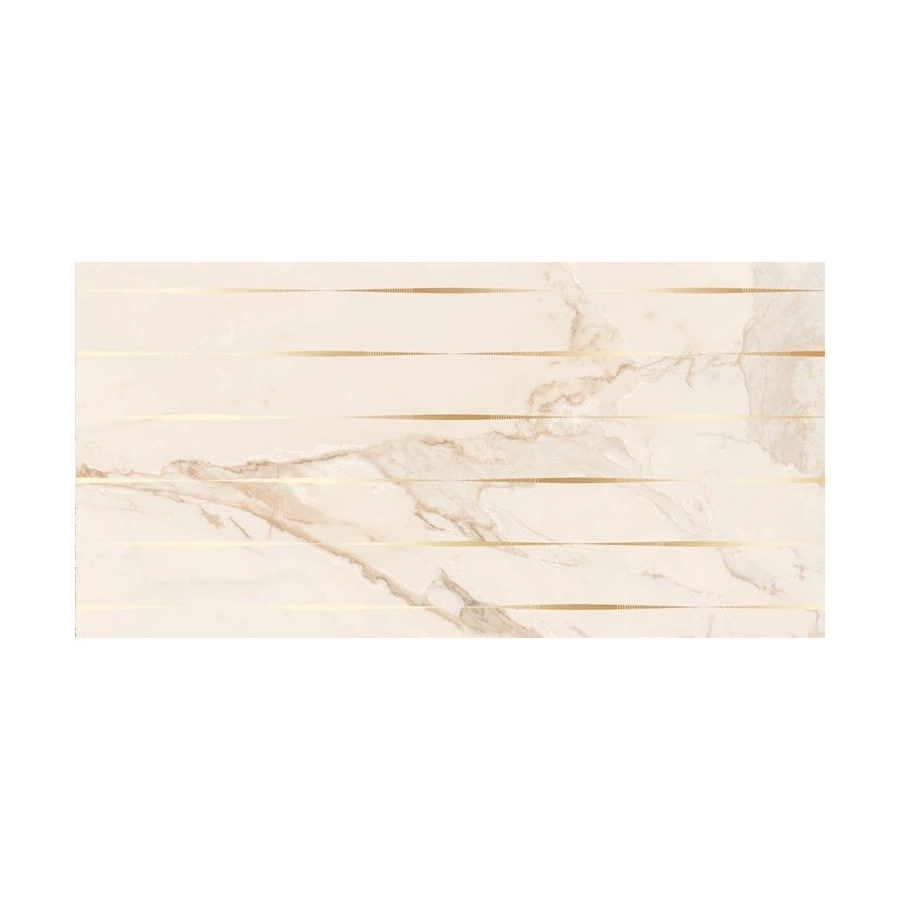 Декор Kerlife Calacatta Gold Linea бежевый 31.5*63 см