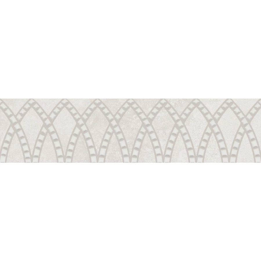 Бордюр Kerama Marazzi Литос обрезной матовый серый светлый KMB3STA020BR 30x7,2 см