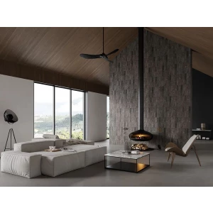 Плитка фасадная Paradyz Carrizo Basalt Elewacja Struktura Mat B1a матовая коричневая 39,7x6,5 см