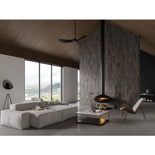 Плитка фасадная Paradyz Carrizo Basalt Elewacja Struktura Mat B1a матовая коричневая 39,7x6,5 см