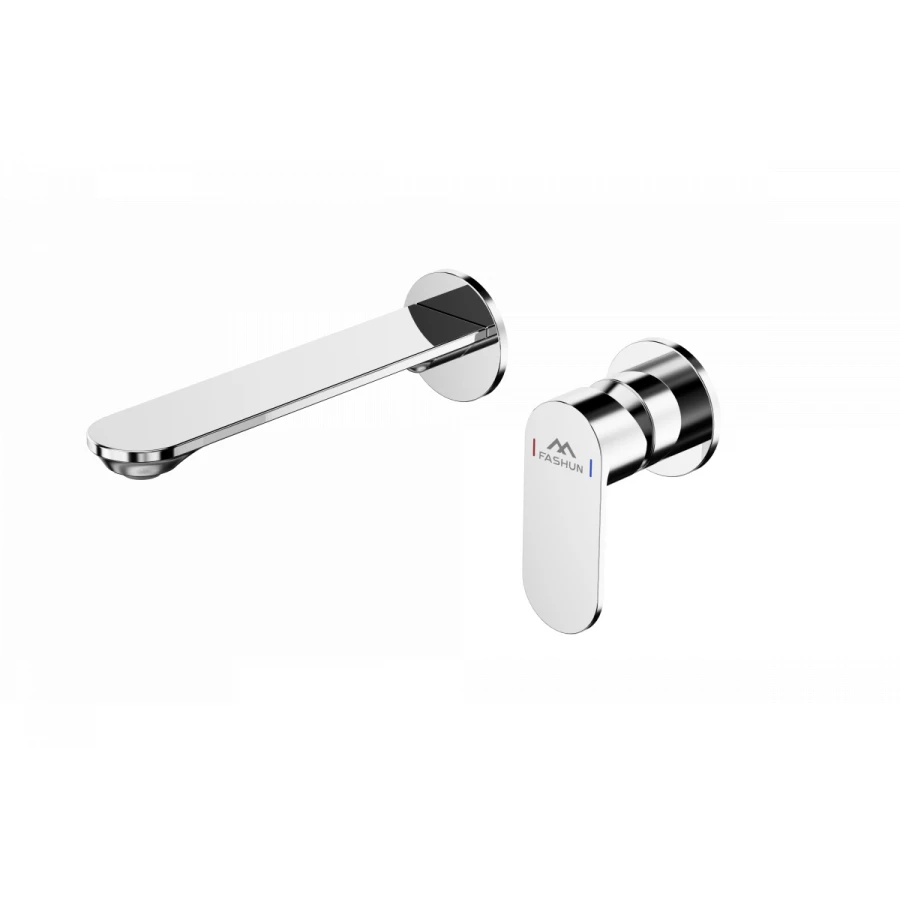Смеситель Fashun встраиваемый с изливом хром A1185