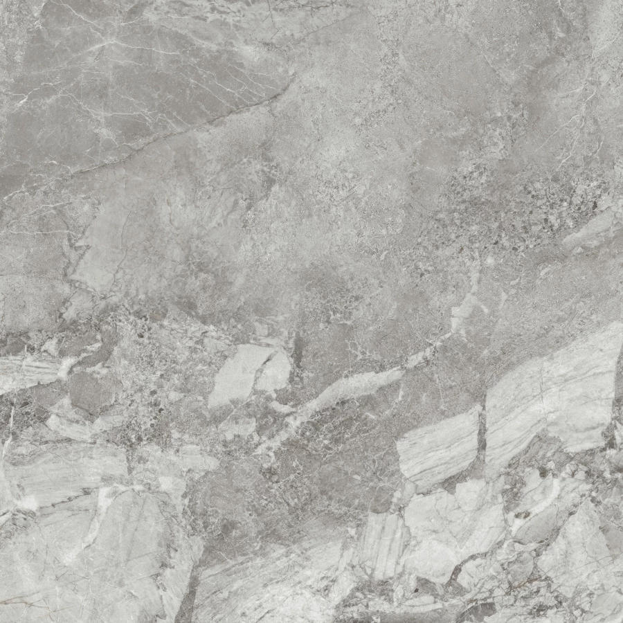 Керамогранит ALMA Ceramica Rock Line матовый серый GFU6060RKL27R 60х60 см
