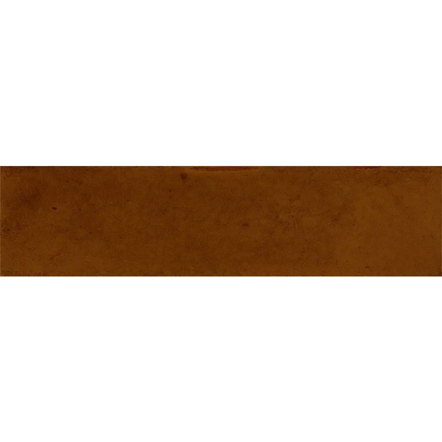Плитка настенная Ribesalbes Hope Ocre глянцевая терракотовая 30х7,5 см