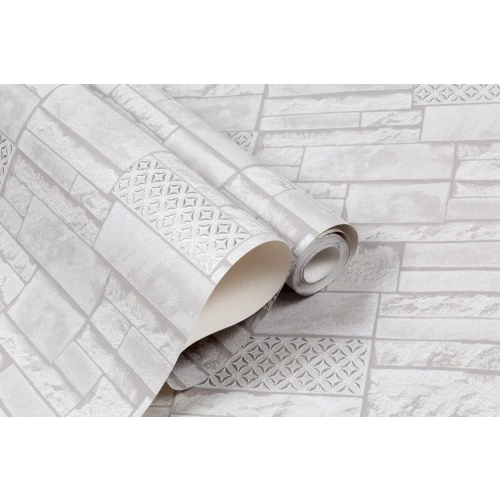 Обои виниловые Palitra Home Antic HomeColor серые HC11058-24 0,53х10,05 м