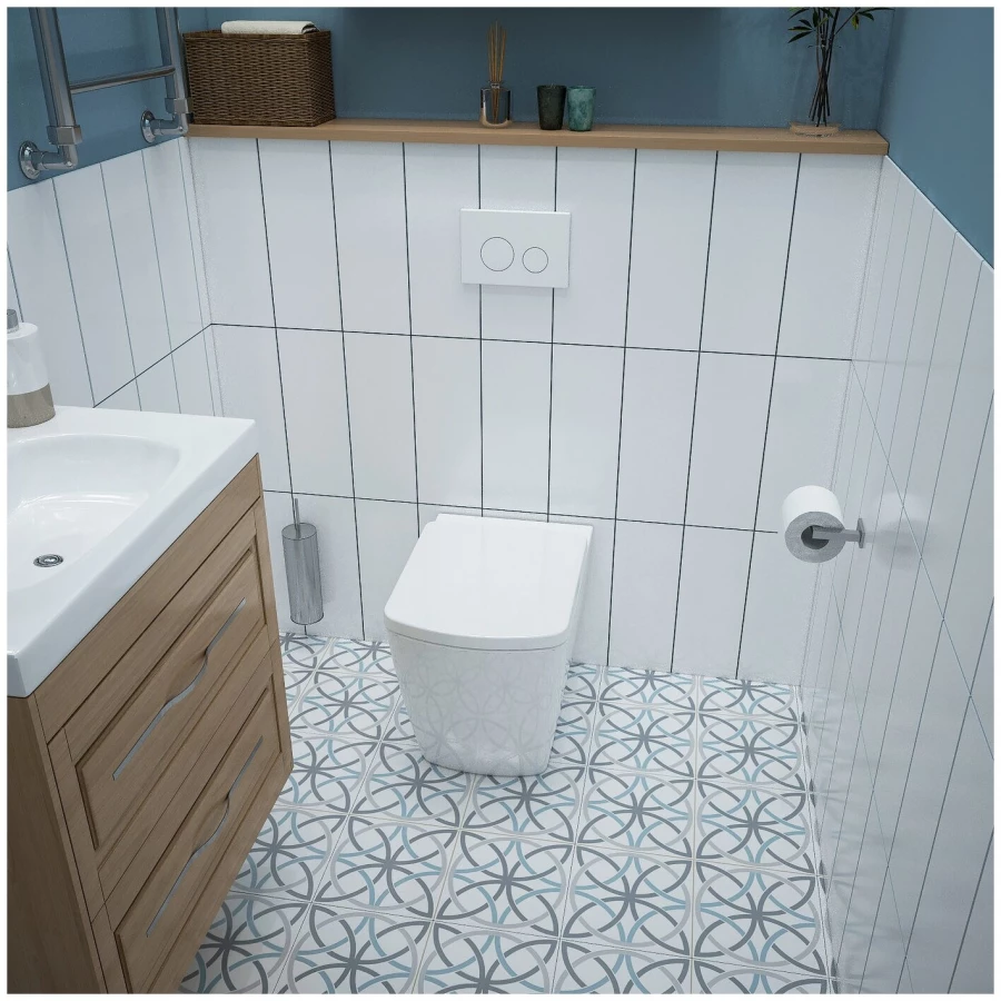 Унитаз Lavinia Boho Relfix Aveo Rimless 87060260 (комплект 5 в 1)