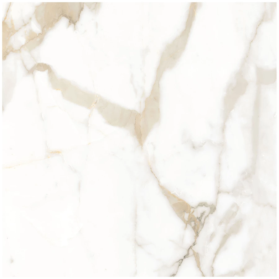 Керамогранит Ceradim Calacatta Superior Полированный белый 60х60 см