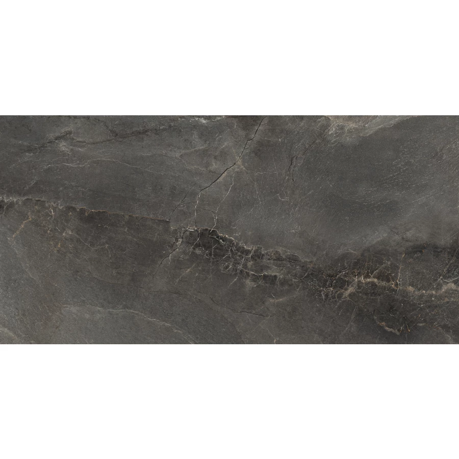 Керамогранит New Trend Infinity Dark лаппатированный чёрный D120254L 120х60 см