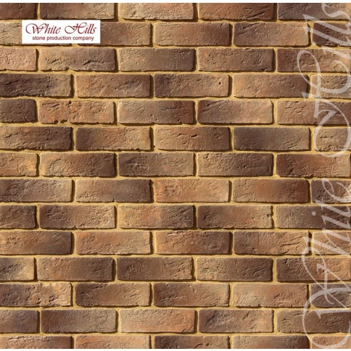 Плитка под кирпич White Hills Кельн Брик 323-40 21х6,5х0,6 - 1,1 см