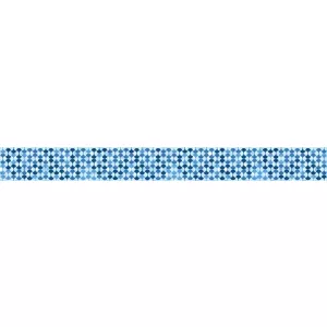 Бордюр Нефрит-Керамика Оригами Синий 05-01-1-34-03-61-003-0 31х3