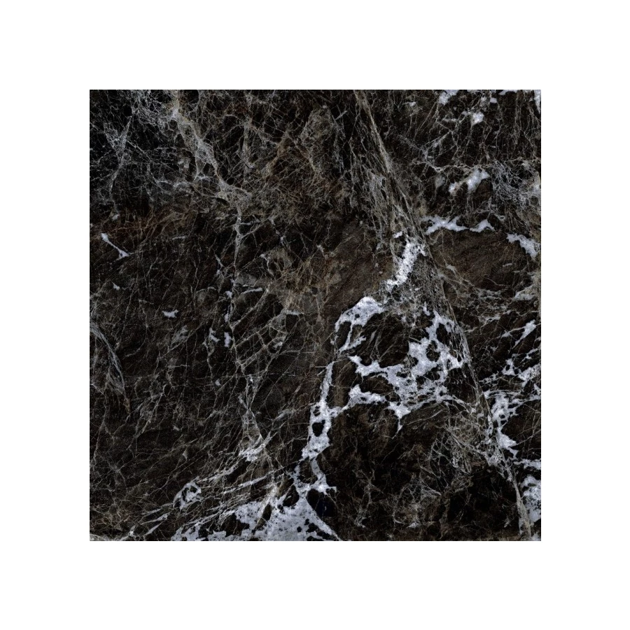 Керамогранит Gresse Simbel carbon Мрамор черно белый матовый GRS05-03M 600*600*10мм 60х60 см