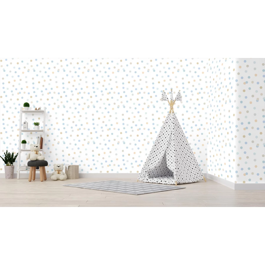 Обои флизелин Ugepa My Kingdom Синий Белый Коричневый M51901 10,05x0,53 м