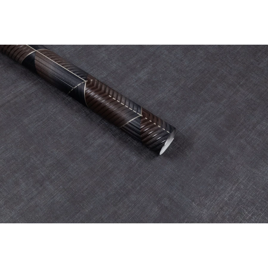 Обои флизелиновые Palitra Home Wood Line HomeColor черные HC72259-46 1,06х10,05 м