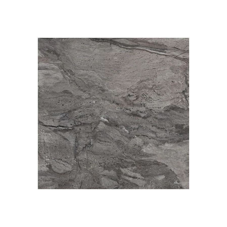 Плитка напольная Baldocer Dreire Carbone глянцевая серая 44,7х44,7 см