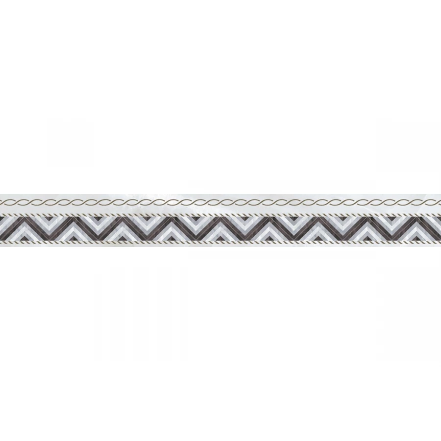 Бордюр Laparet Prime серый микс 6х50