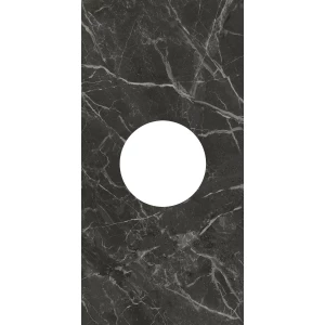 Декор Kerama Marazzi Коррер наборный глянцевый чёрный ID160 60x30 см