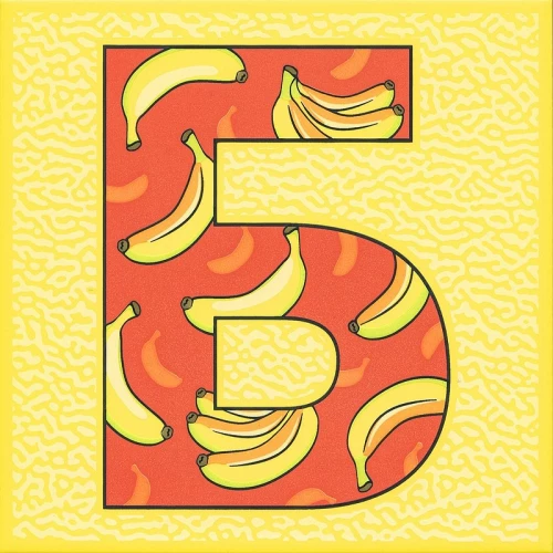 Декор Kerama Marazzi Сад-огород Банан матовый желтый HGD/A549/5109 20x20 см