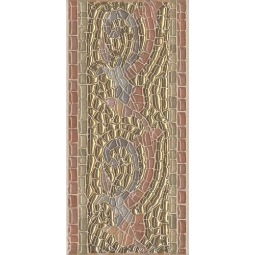 Бордюр Kerama Marazzi Виченца золото 7,2х15 см