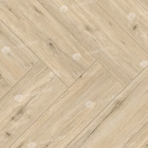 Ламинат Alpine Floor Herringbone Дуб Лион LF102-1 33 класс 8 мм 2.2034 кв.м 60.6х10.1 см
