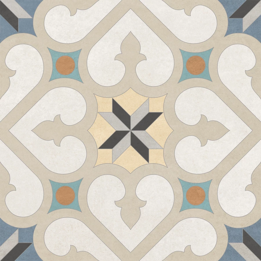 Керамогранит New Trend Design Art Damask матовый многоцветный GP2020DGA11 20х20 см