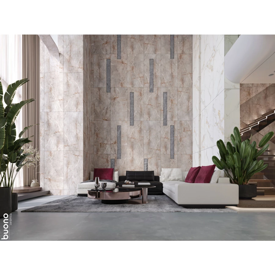 Керамогранит Buono Stones Lester Grey Mat матовый серый S4431M 120х60 см