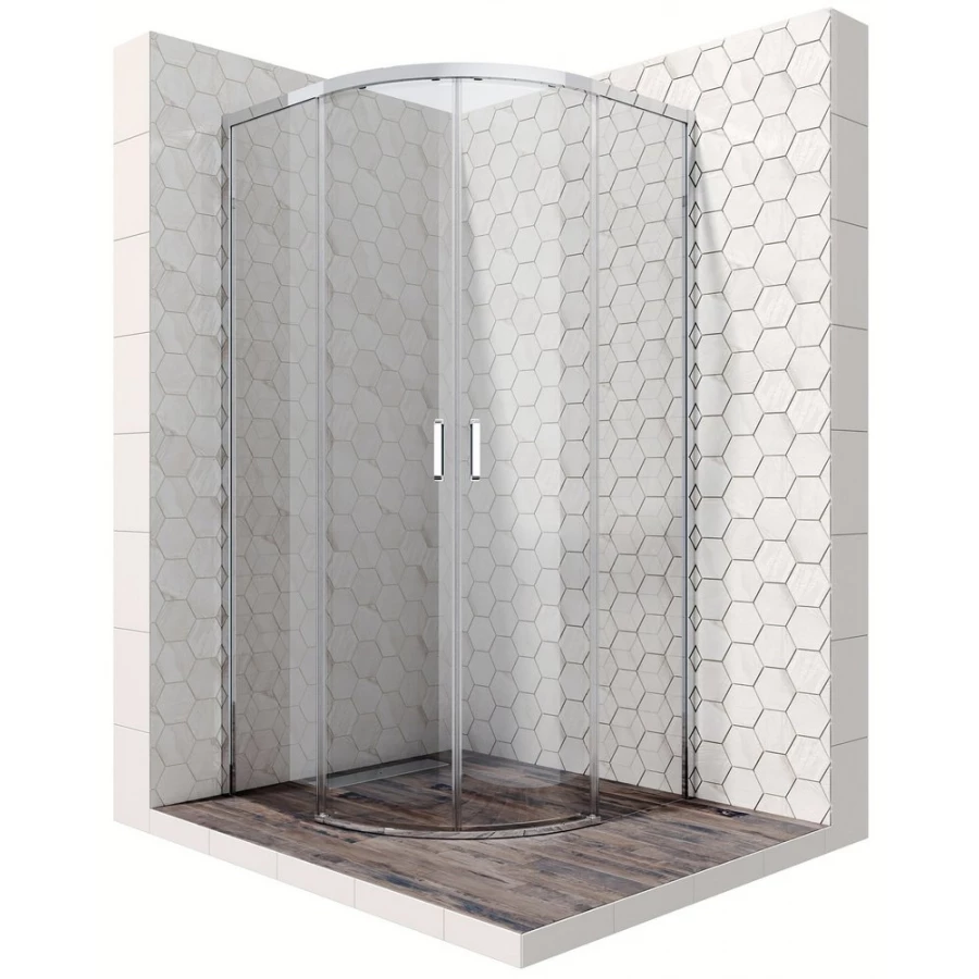 Душевое ограждение Ambassador Queen 11011101 90*90*200 см