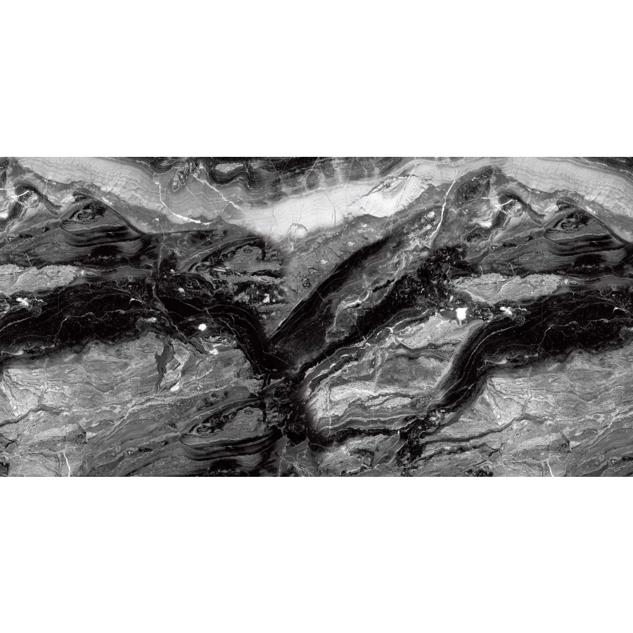 Керамогранит Velsaa Ониче Черный 120*60 см