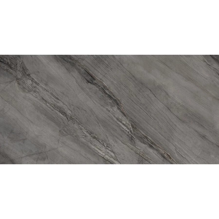 Керамогранит LCM Marmorise Graphite полированный темно-серый 60120MAE25P 120х60 см