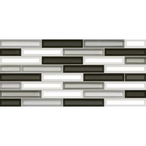Плитка облицовочная InterCerama Vitro рельеф серый 50*23 см
