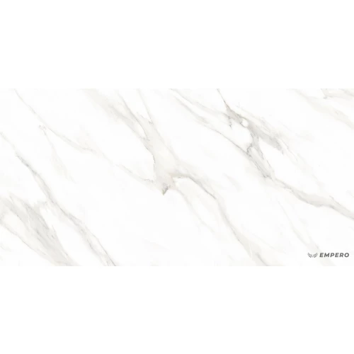 Керамогранит Empero Glossy Engraving Alaska белый 01-00011168 120х60 см