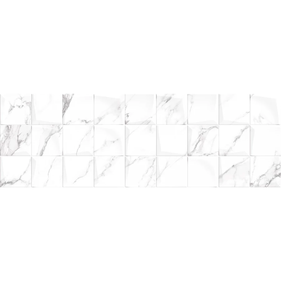 Плитка настенная Primavera Omnia White Decor 09 DG03-09 90х30 см