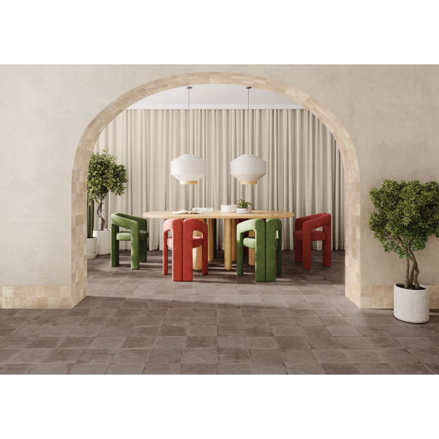 Керамогранит Harmony Peronda Pangea Chocolate матовый кофейный 3386040456 22,3х22,3 см